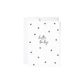Paperscript Hello Baby Polka Dots Card