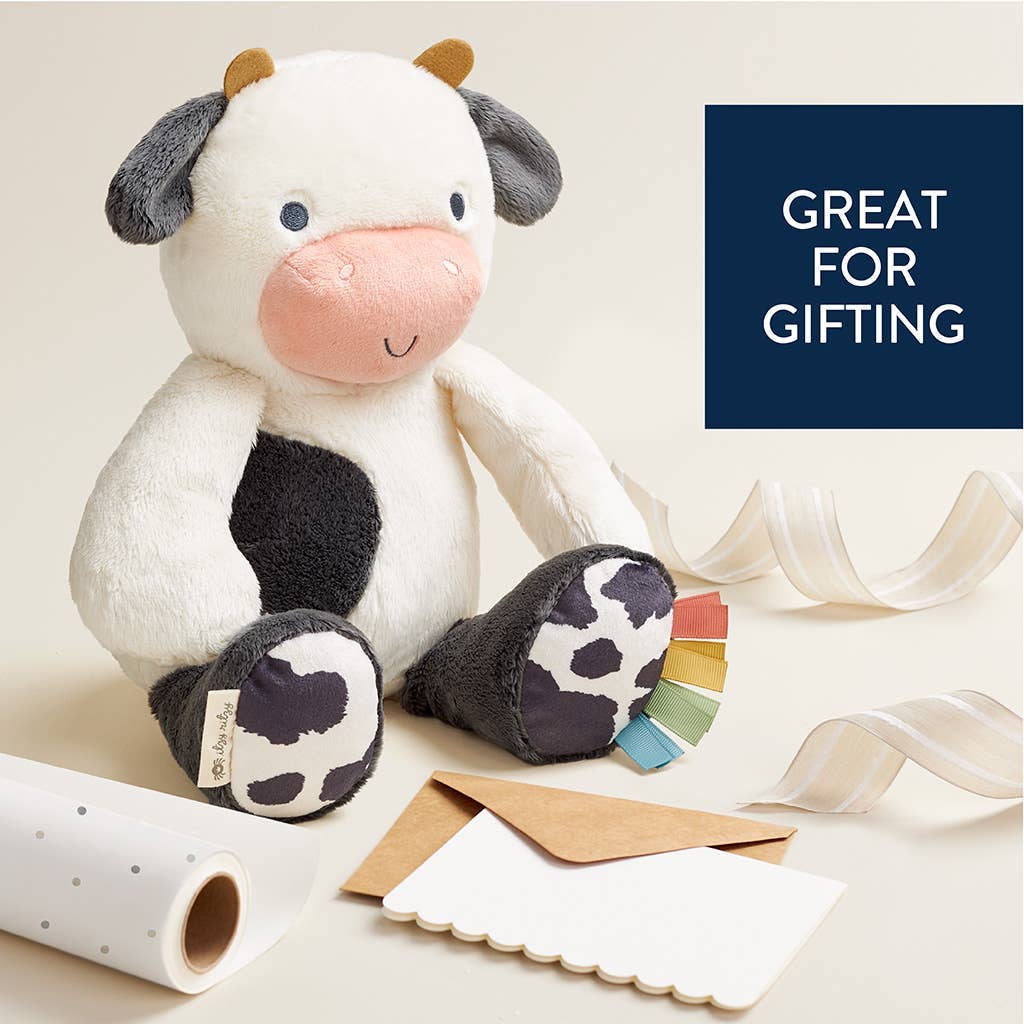 Itzy Ritzy Sweetie Snuggles Highland Cow Plush