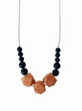 Chewable Charm The Easton Teething Necklace - Black