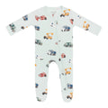 Kyte Baby City Vehicles Zippered Footie