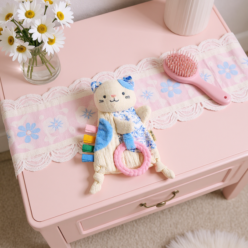 Itzy Ritzy Bitzy Crinkle Bunny Sensory Toy With Teether