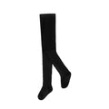 Deux par Deux Black Solid Tights