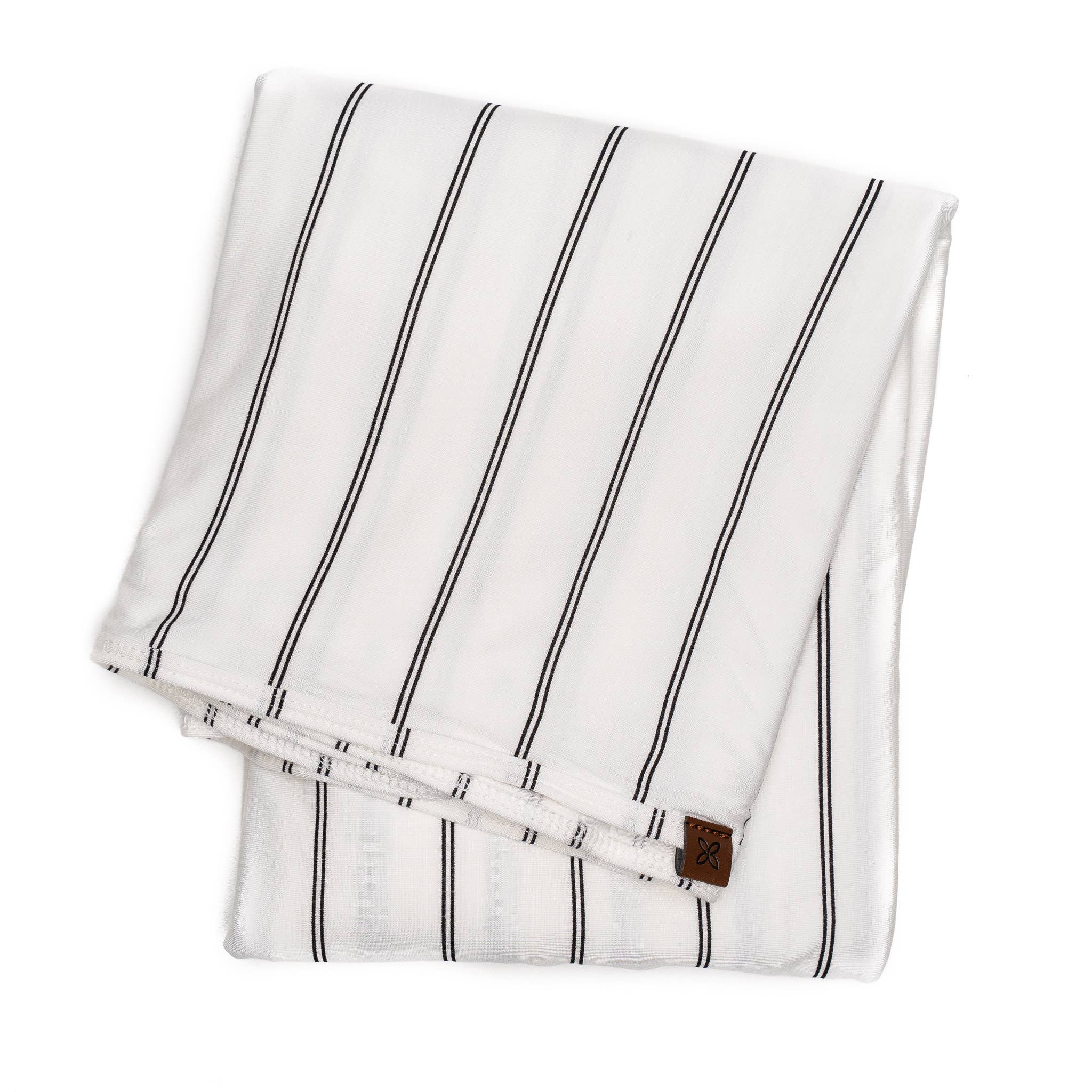 Papillon Bebe Onyx Stripe Swaddle Blanket