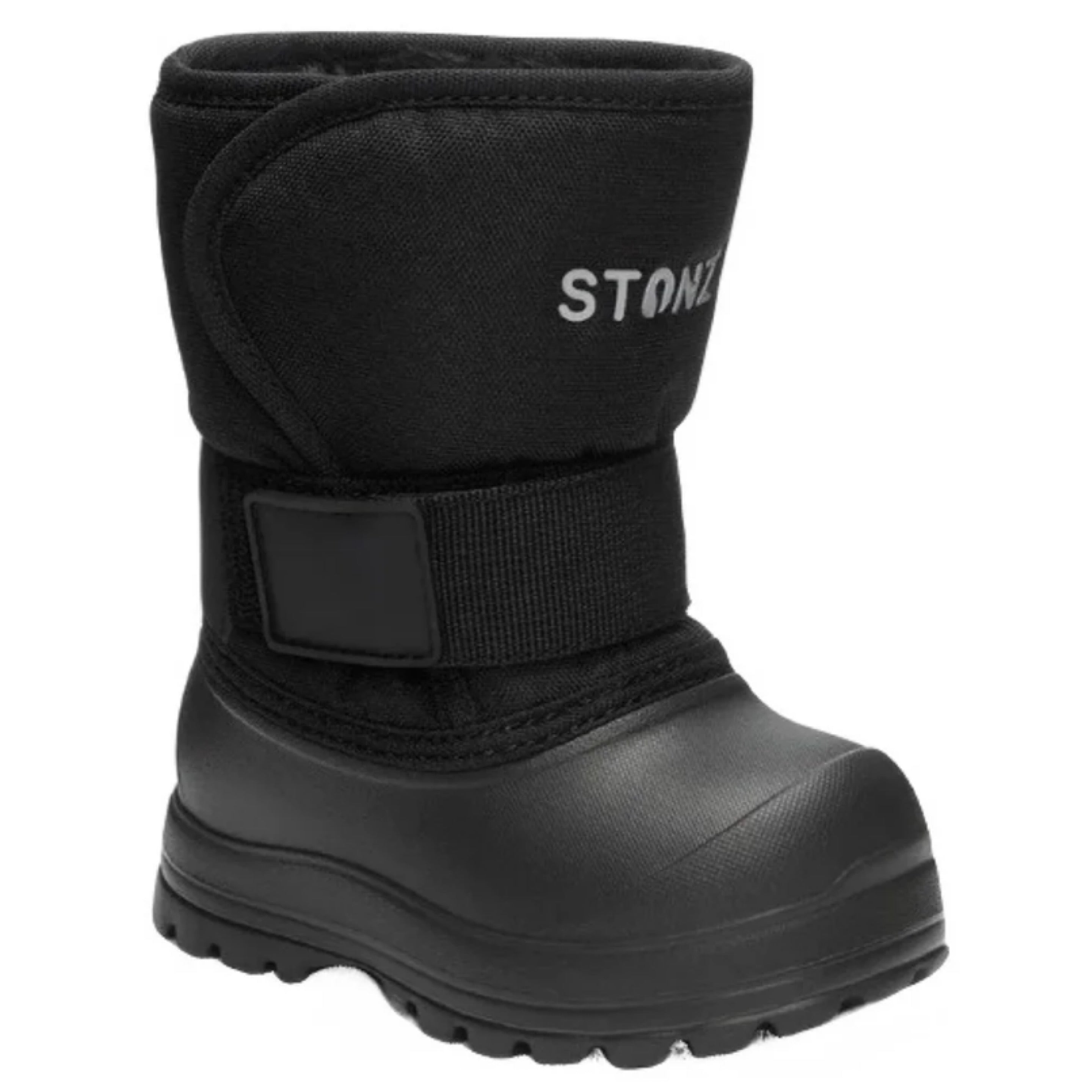 Stonz Black Trek Toddler Winter Boots