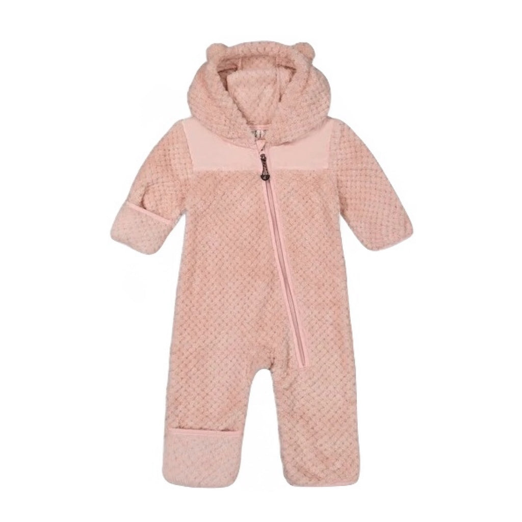 Deux Par Deux Pink Plush One Piece