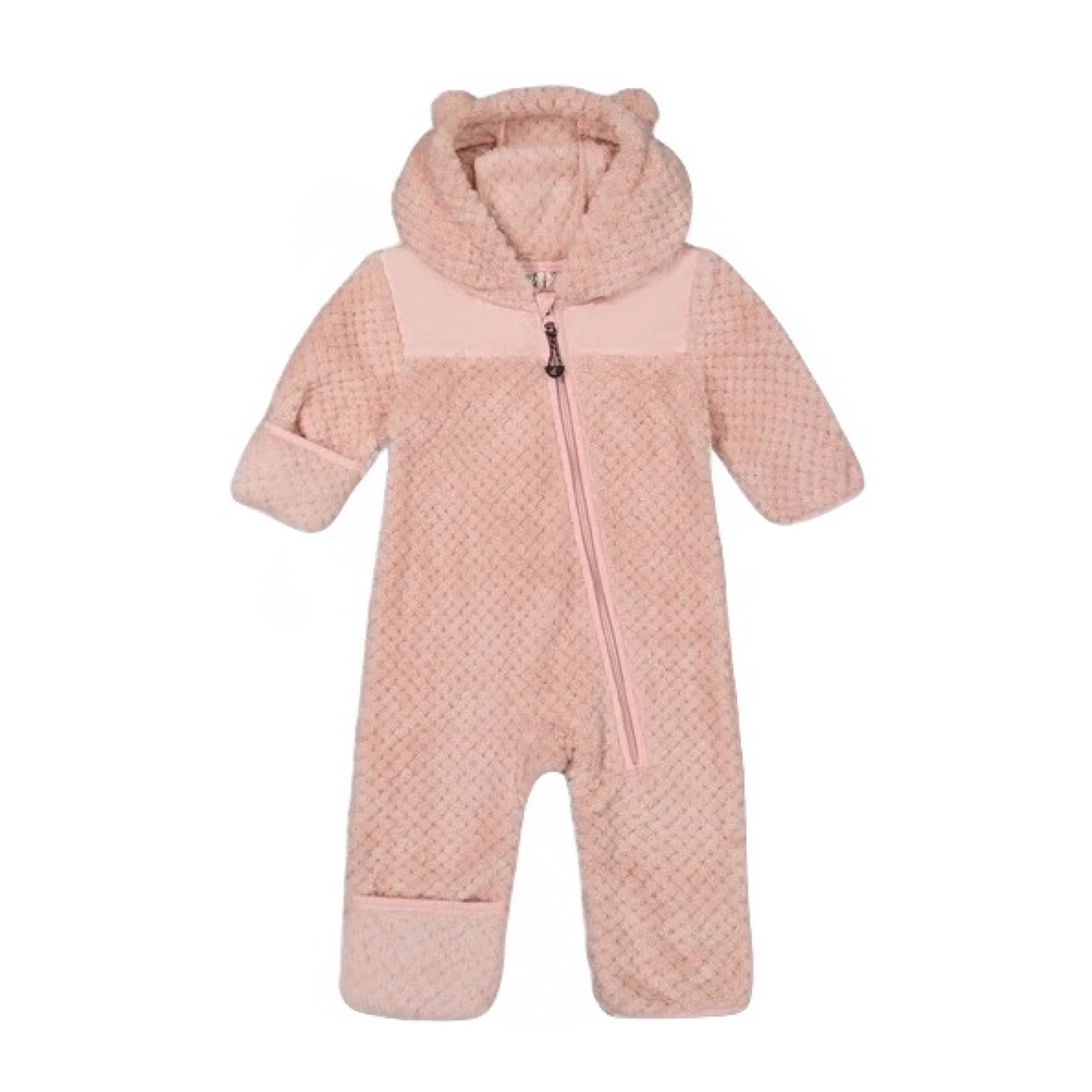 Deux Par Deux Pink Plush One Piece