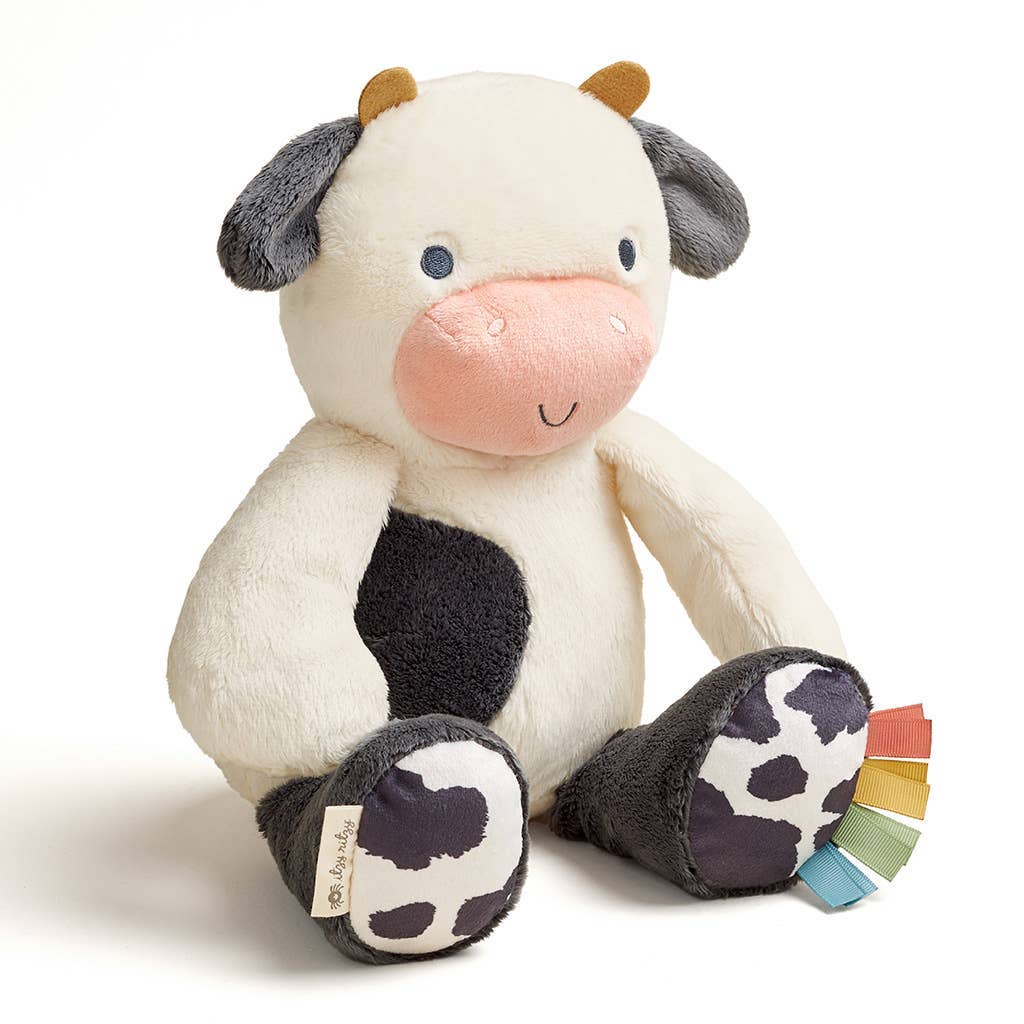 Itzy Ritzy Sweetie Snuggles Highland Cow Plush
