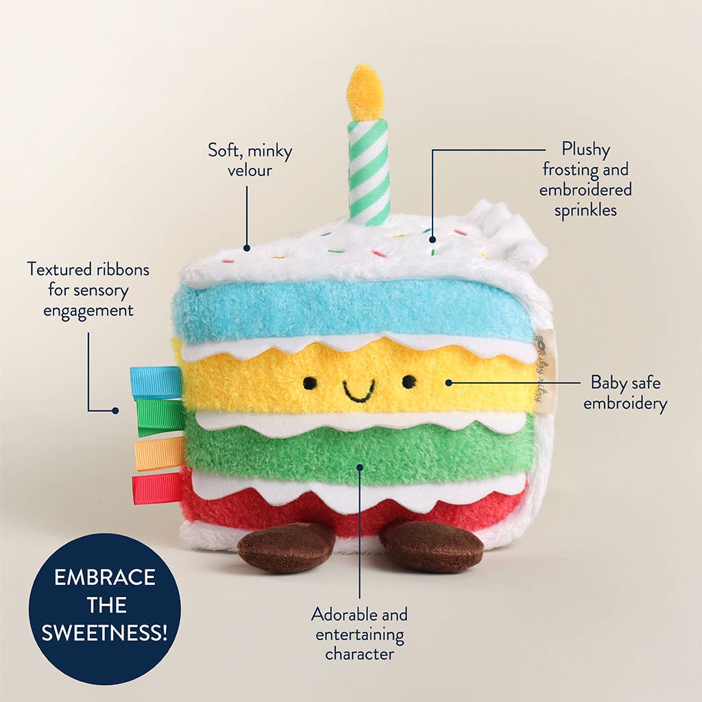 Itzy Ritzy Sweetie Snuggles Highland Cow Plush