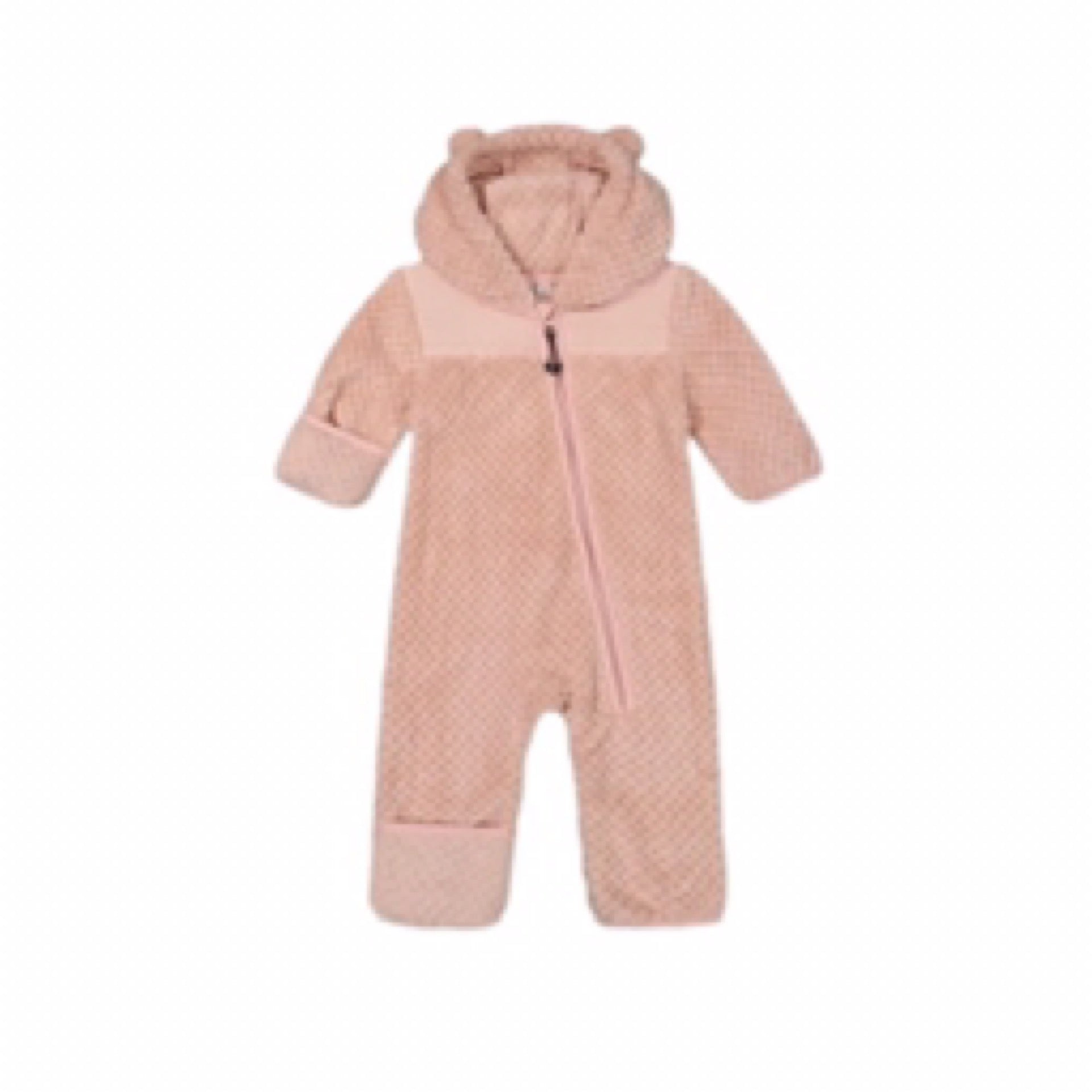 Deux Par Deux Pink Plush One Piece