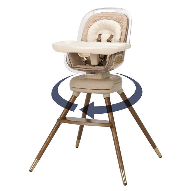 Maxi Cosi Kiskadee 360 Rotating High Chair Natural Heritage - Online Exclusive