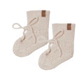 Quincy Mae Natural Knit Bootie