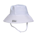 Flap Happy UPF 50+ Fun in the Sun Swim Hat - White