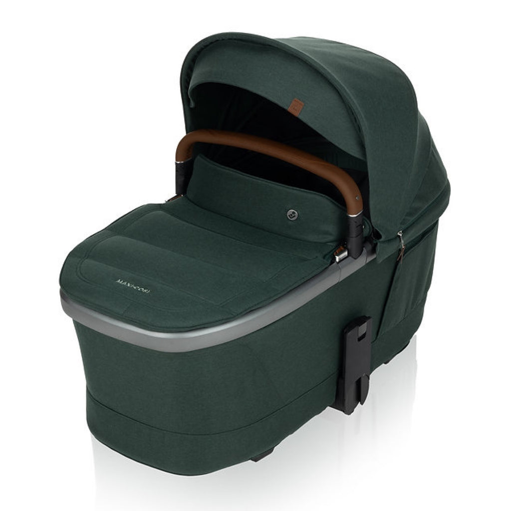 Maxi Cosi Fame Carry Cot Twillic Green - Online Exclusive