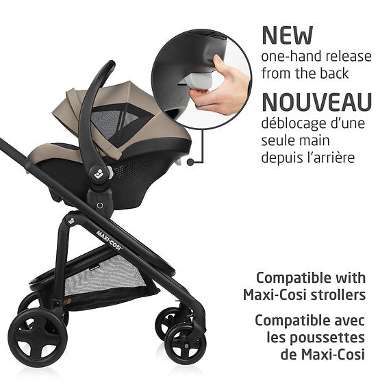 Maxi Cosi Mico Luxe+ Twillic Truffle - Online Exclusive