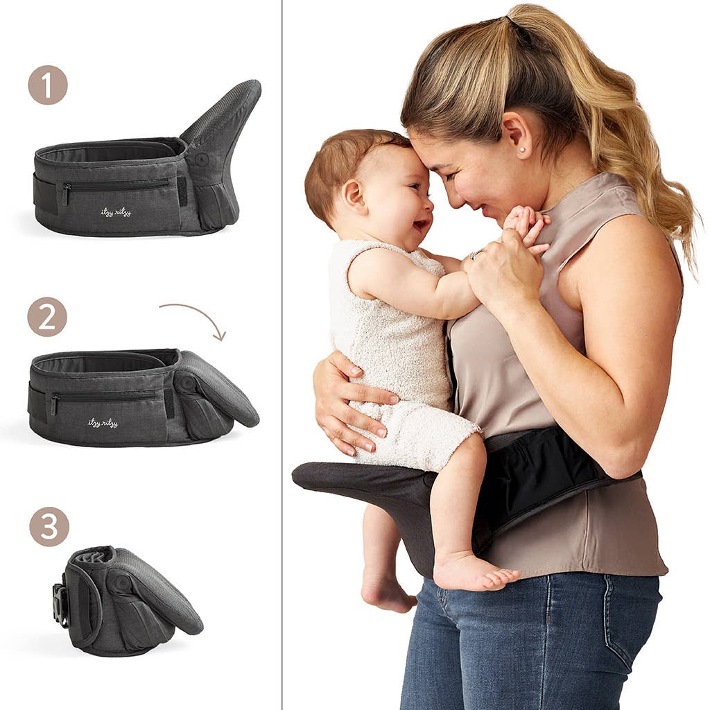 Itzy Ritzy Hold & Fold Hip Seat Carrier