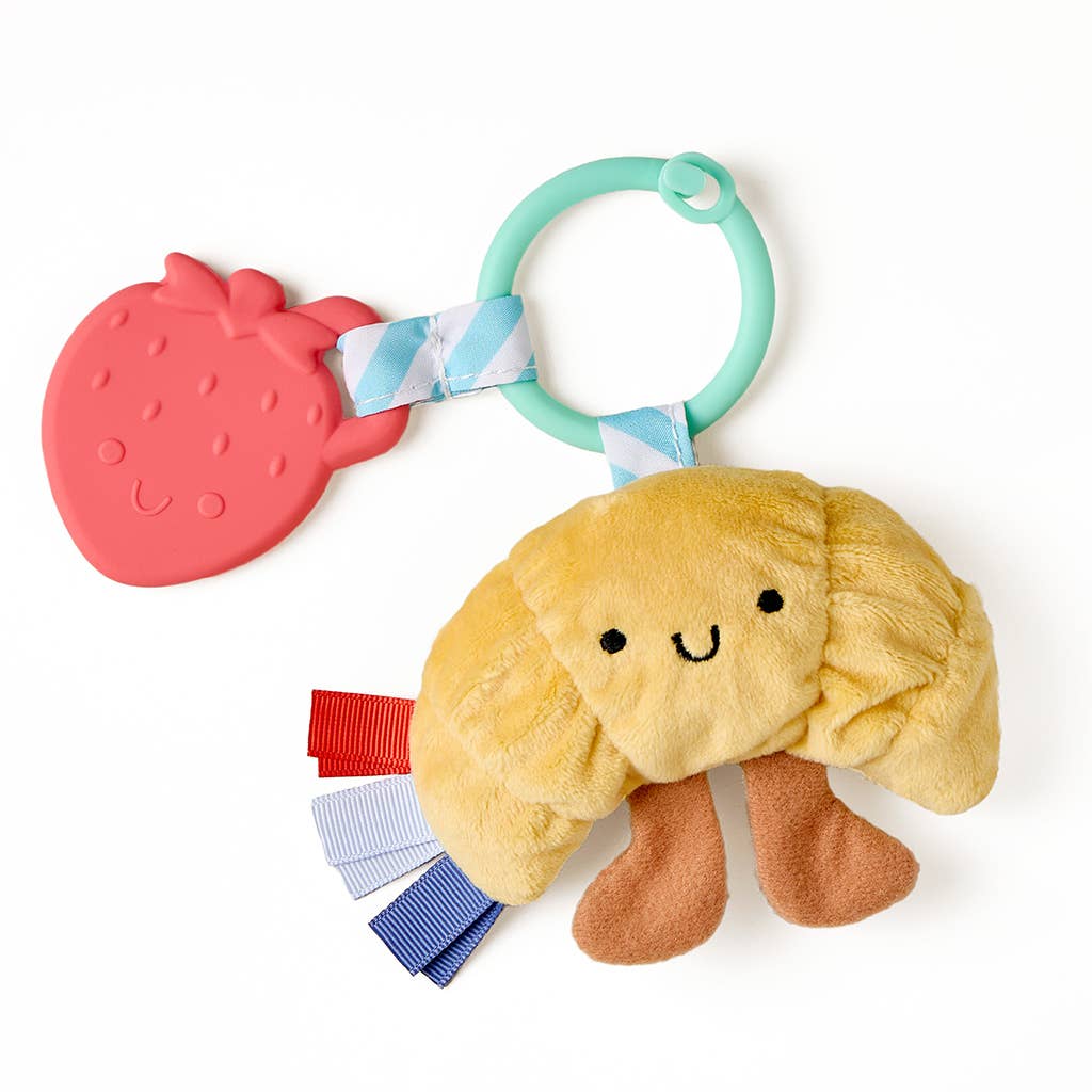 Itzy Ritzy Itzy Pal Cow Plush + Teether