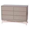 Little Seeds Pala 6 Drawer Dresser Taupe - Online Exclusive