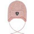 Deux Par Deux Bridal Rose Winter Knit Hat with Ear Flaps