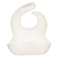 YoungLUX Cream Silicone Bib