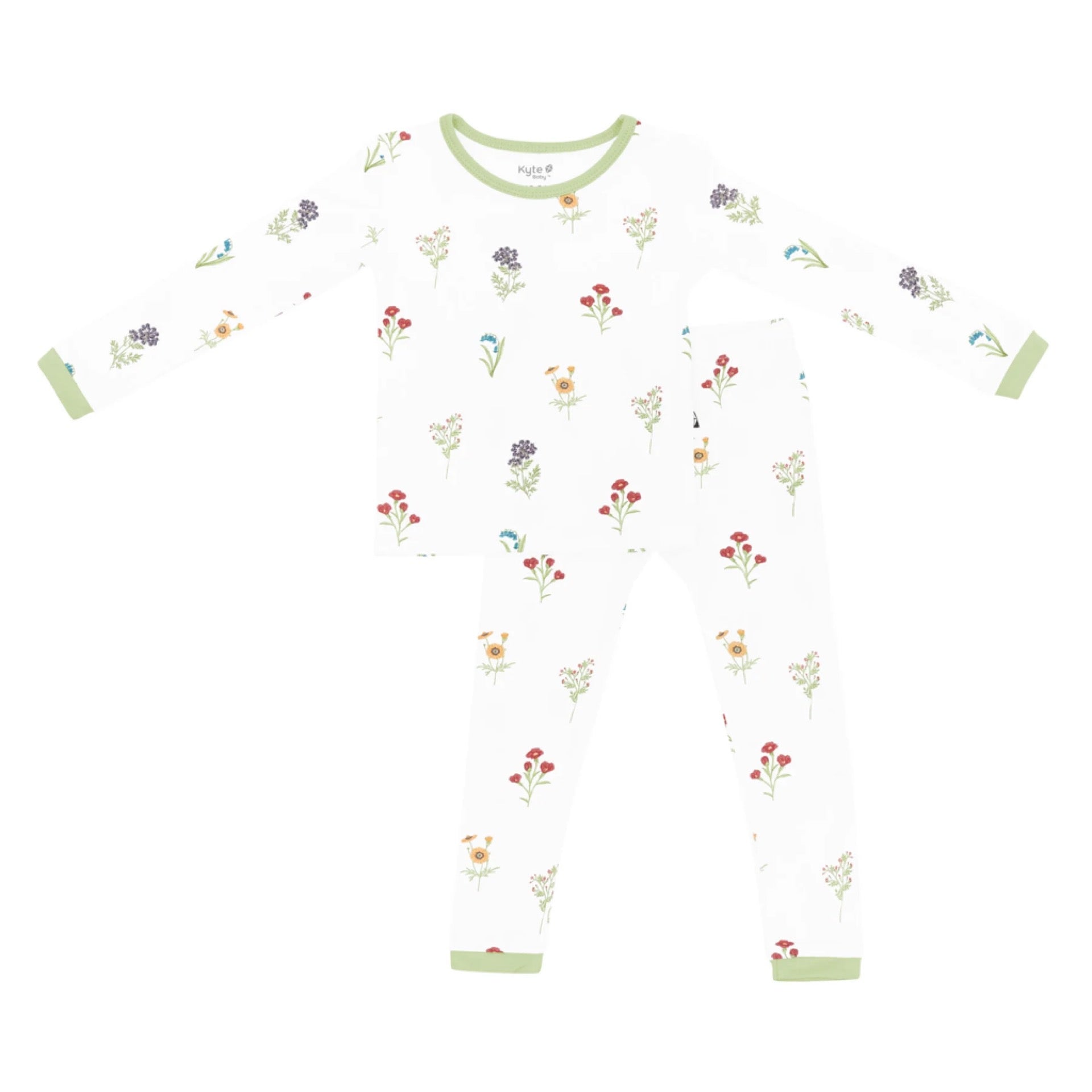 Kyte Baby Wildflower Long Sleeve Pajamas