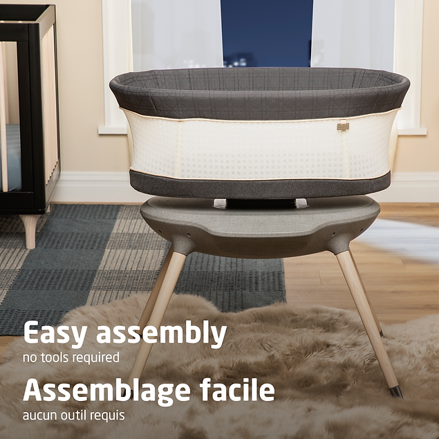 Maxi Cosi Starling Smart Bassinet Onyx Heritage - Online Exclusive