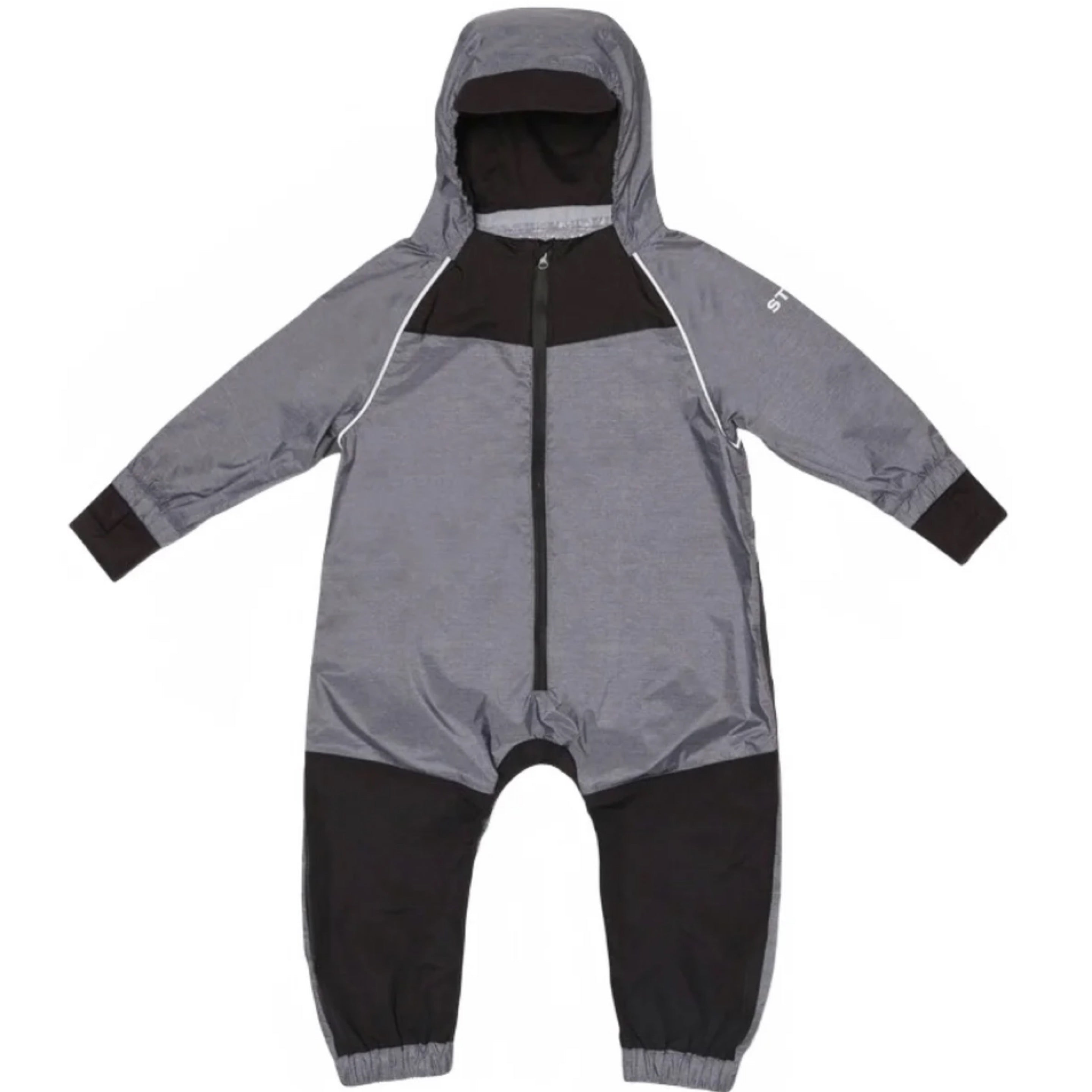 Stonz Heather Grey Rain Suit
