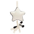 Jellycat Bashful Black & Cream Puppy Musical Pull