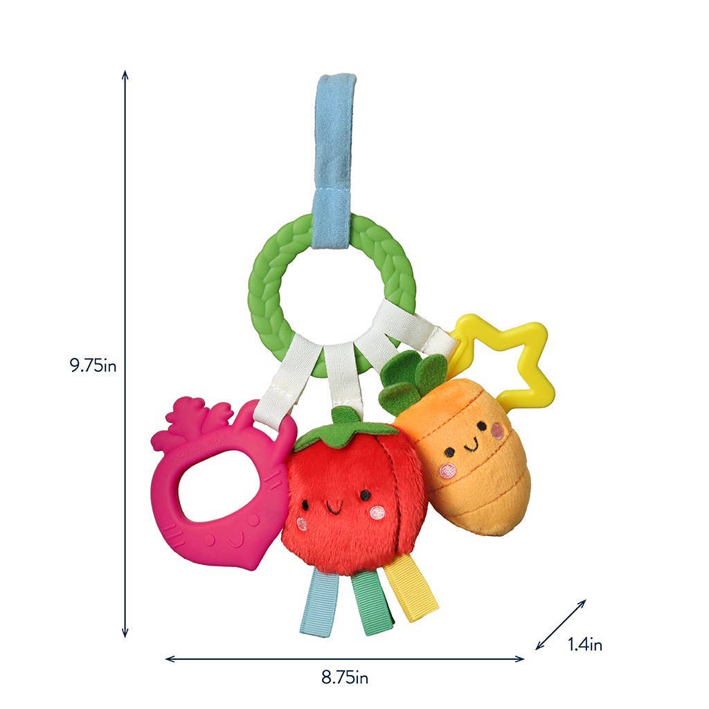 Itzy Ritzy Bitzy Busy Ring Bunny Teething Activity Toy