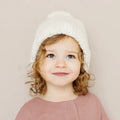 The Blueberry Hill Cream Classic Pom Hat