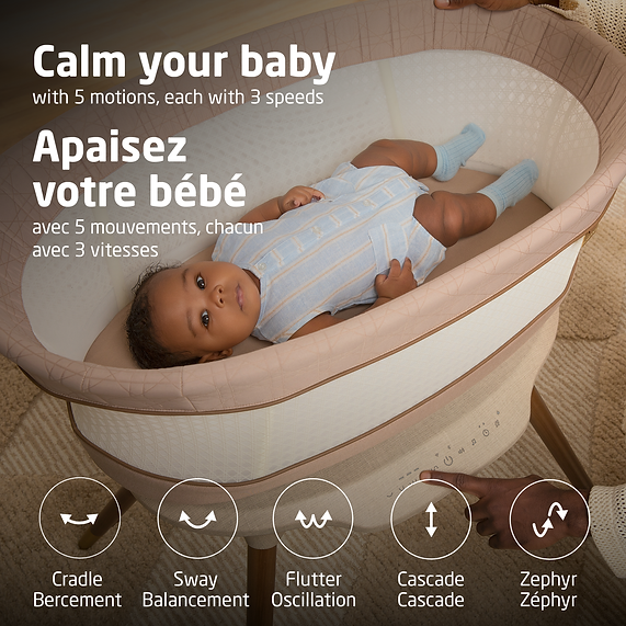 Maxi Cosi Starling Smart Bassinet Natural Heritage - Online Exclusive