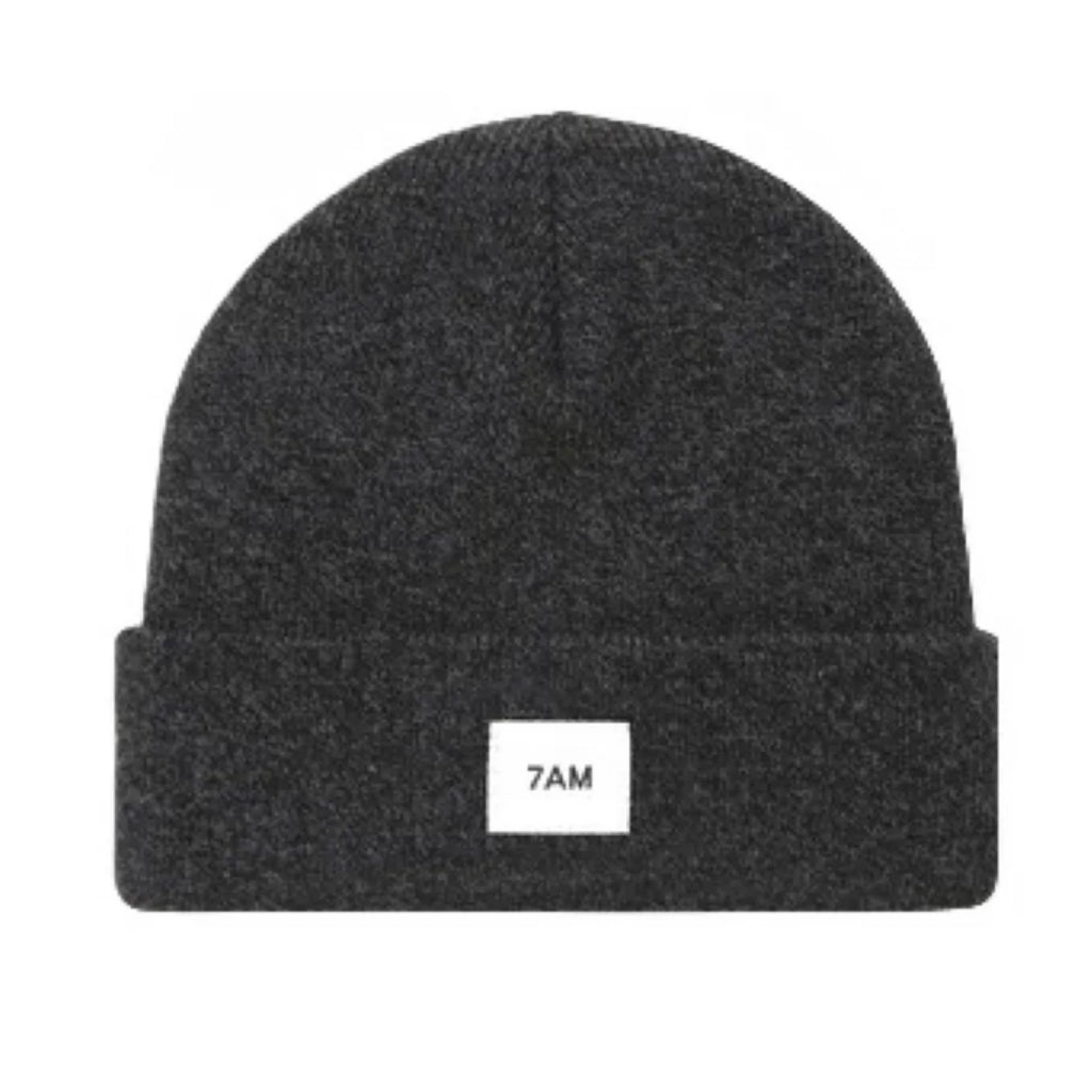 7AM Black Beanie