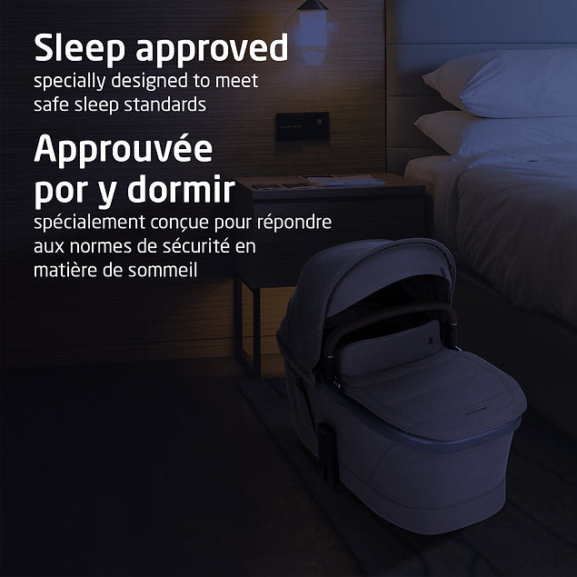 Maxi Cosi Fame Carry Cot Twillic Truffle - Online Exclusive