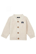 Noppies Oatmeal Melange Cardigan Garde Long Sleeve
