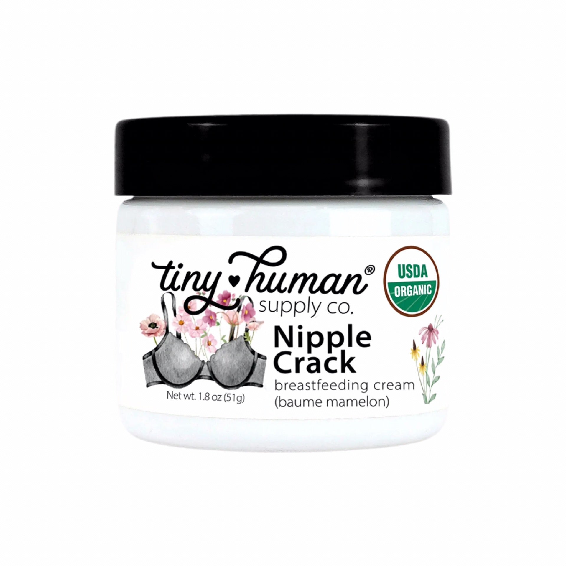 Tiny Human Nipple Crack Organic Nipple Balm
