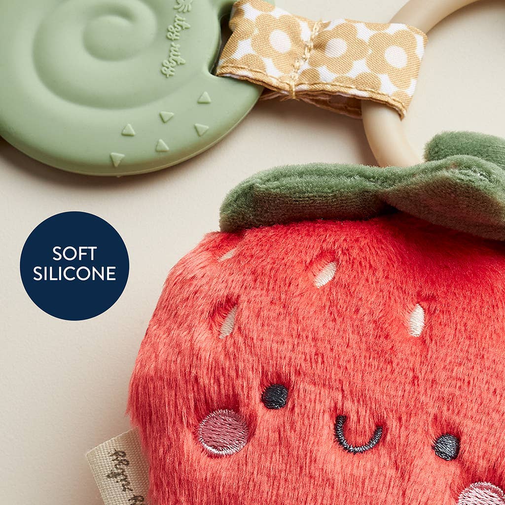 Itzy Ritzy Itzy Pal Cow Plush + Teether