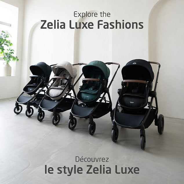 Maxi Cosi Zelia Luxe 5-in-1 Modular Travel System Essential Green - Online Exclusive