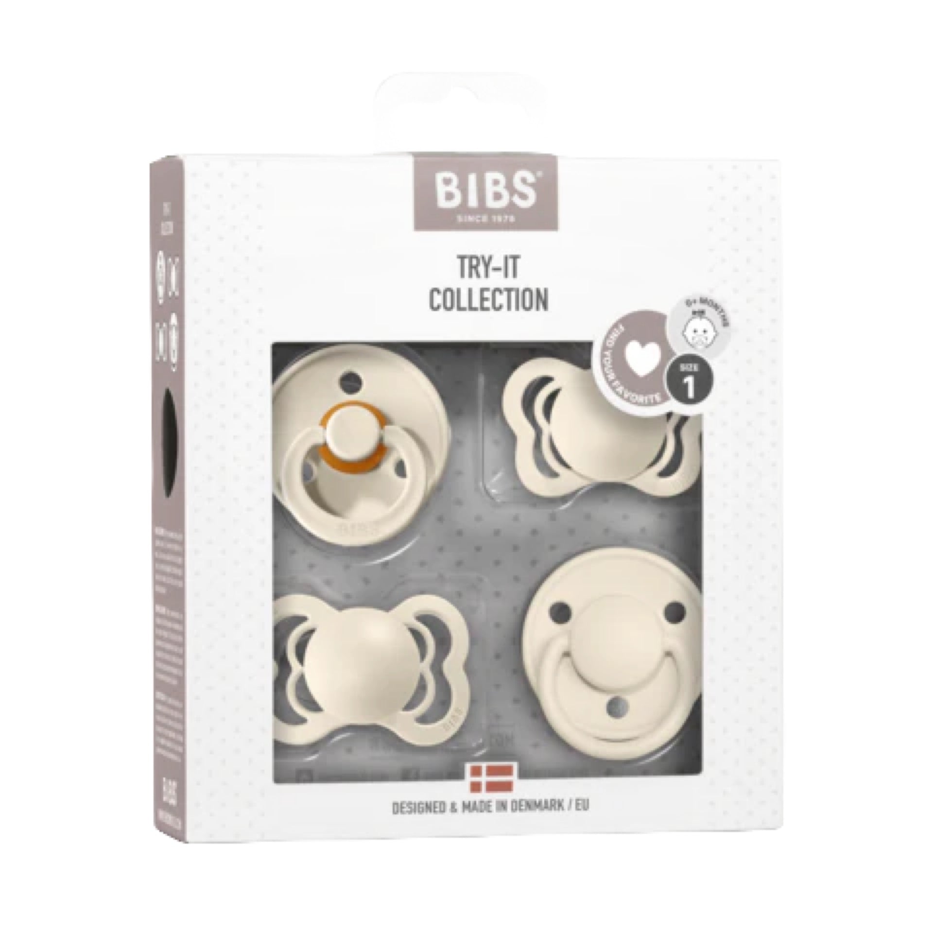 BIBS Ivory Try It Collection