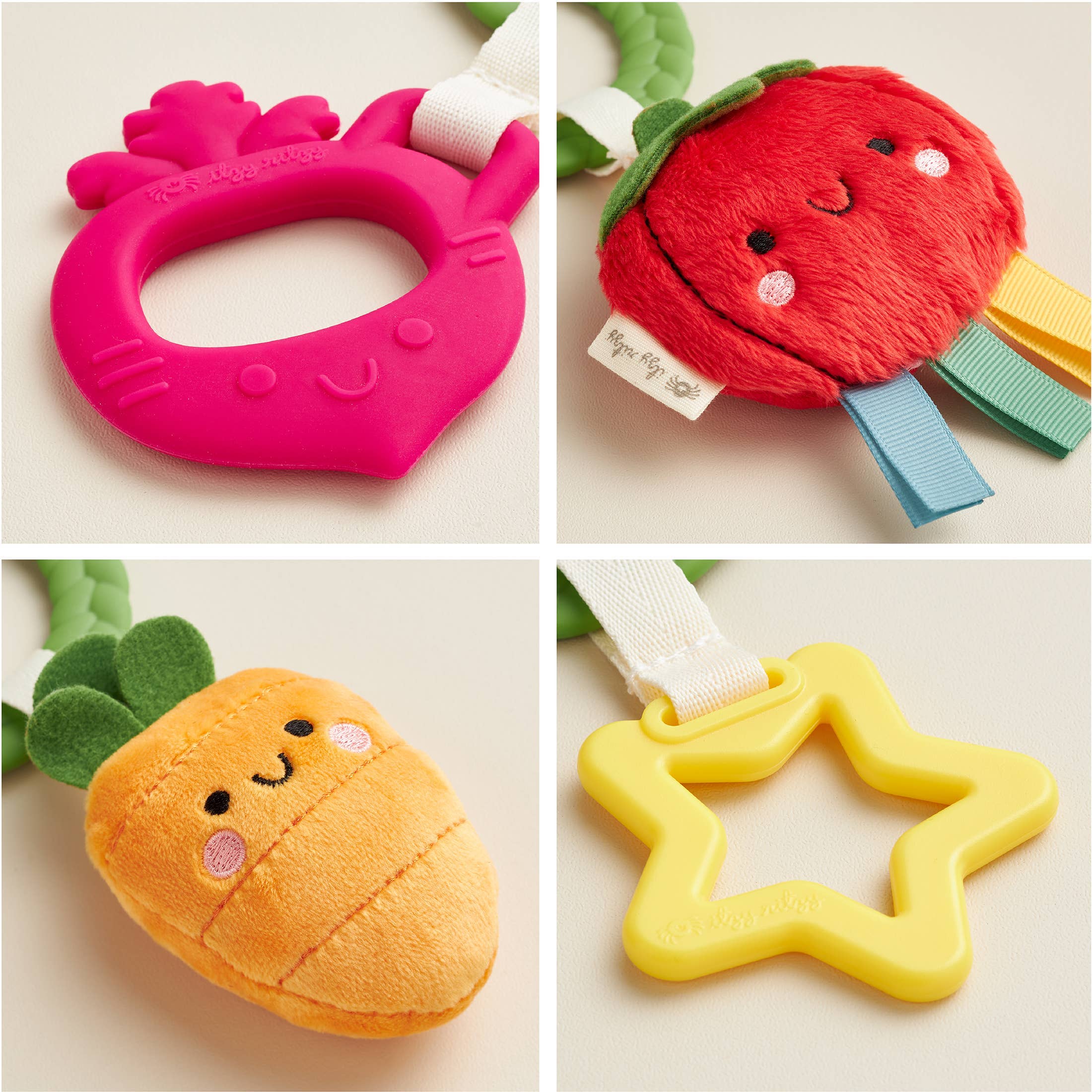 Itzy Ritzy Bitzy Busy Ring Bunny Teething Activity Toy