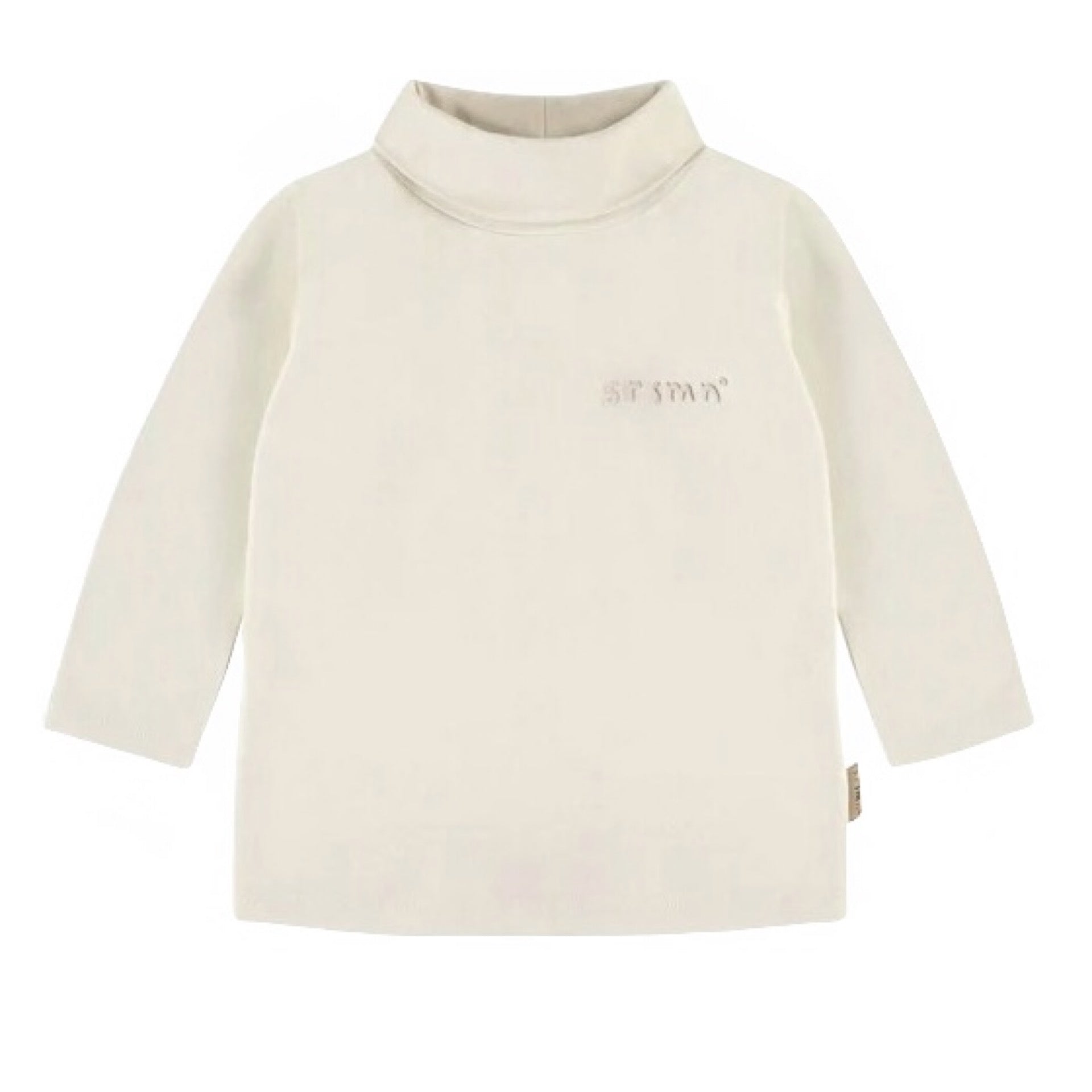 Souris Mini Cream Long Sleeve Turtleneck