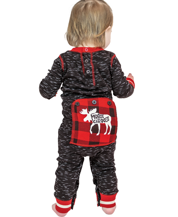 Lazy One Moose Caboose Kids Flapjacks