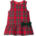 Hatley Red Plaid Pinafore Dress