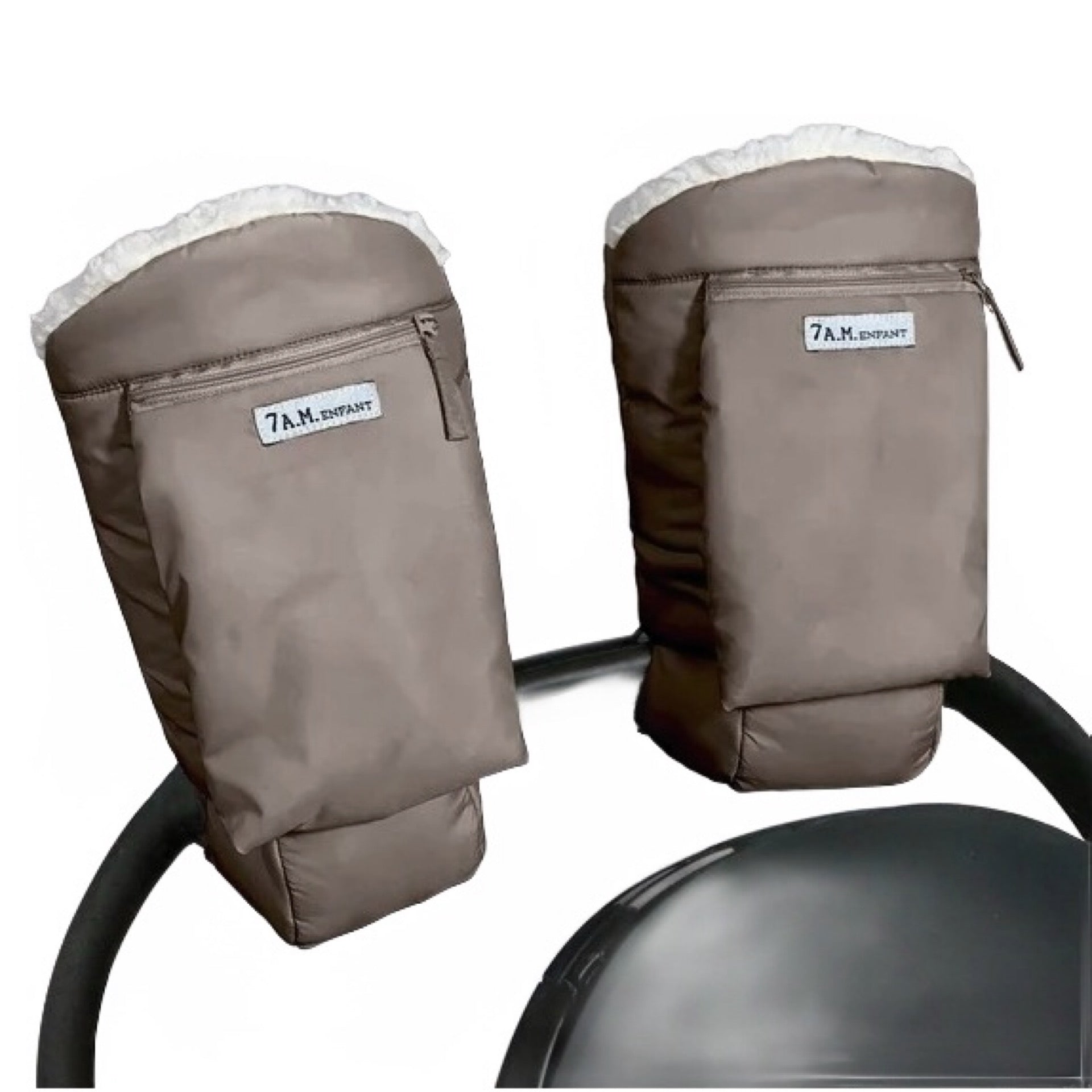 7AM Oslo Cloud Warmmuffs Chestnut - Online Exclusive