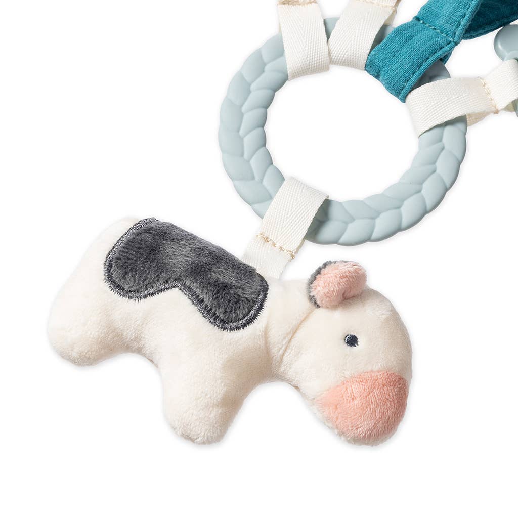 Itzy Ritzy Bitzy Busy Ring Bunny Teething Activity Toy