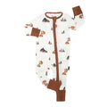 Belan J Foxes Footless Sleeper with Fold Over Cuffs