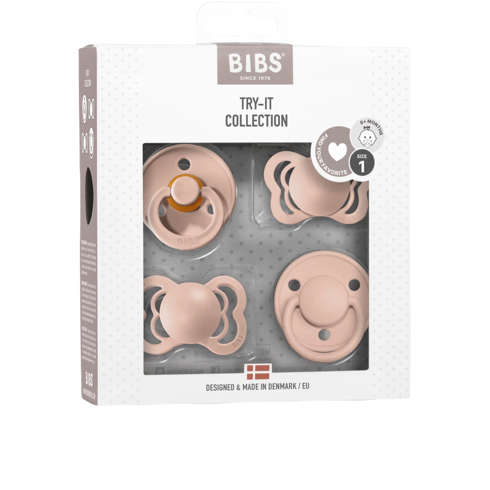 BIBS Blush Try It Collection