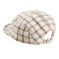 Quincy Mae Cinnamon Check Baby Cap