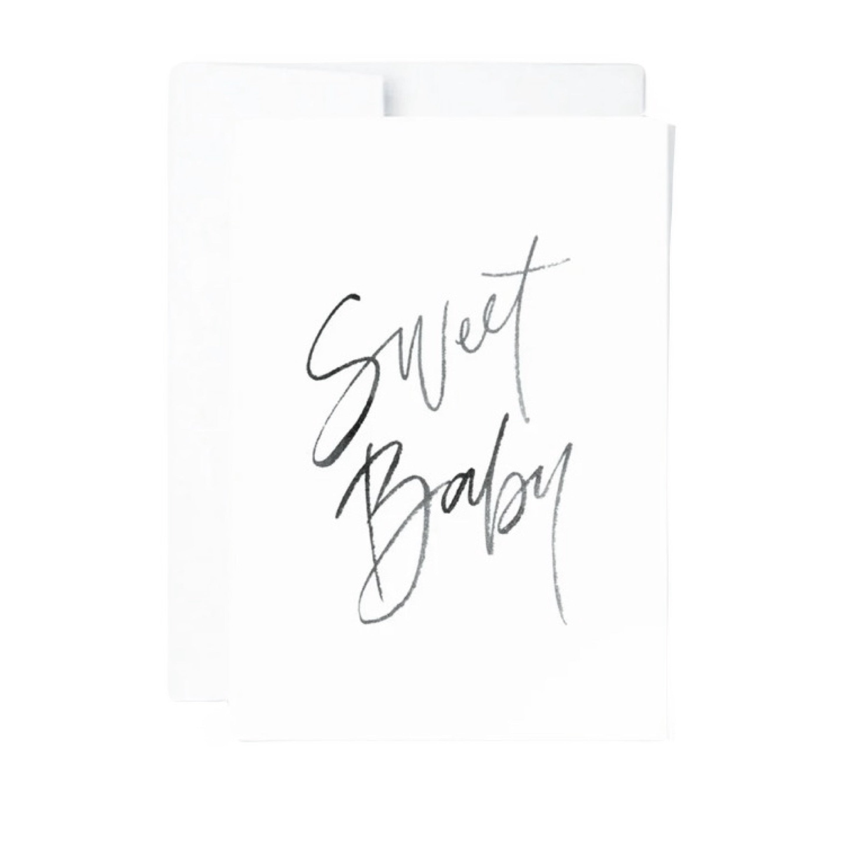 Paperscript Sweet Baby Card
