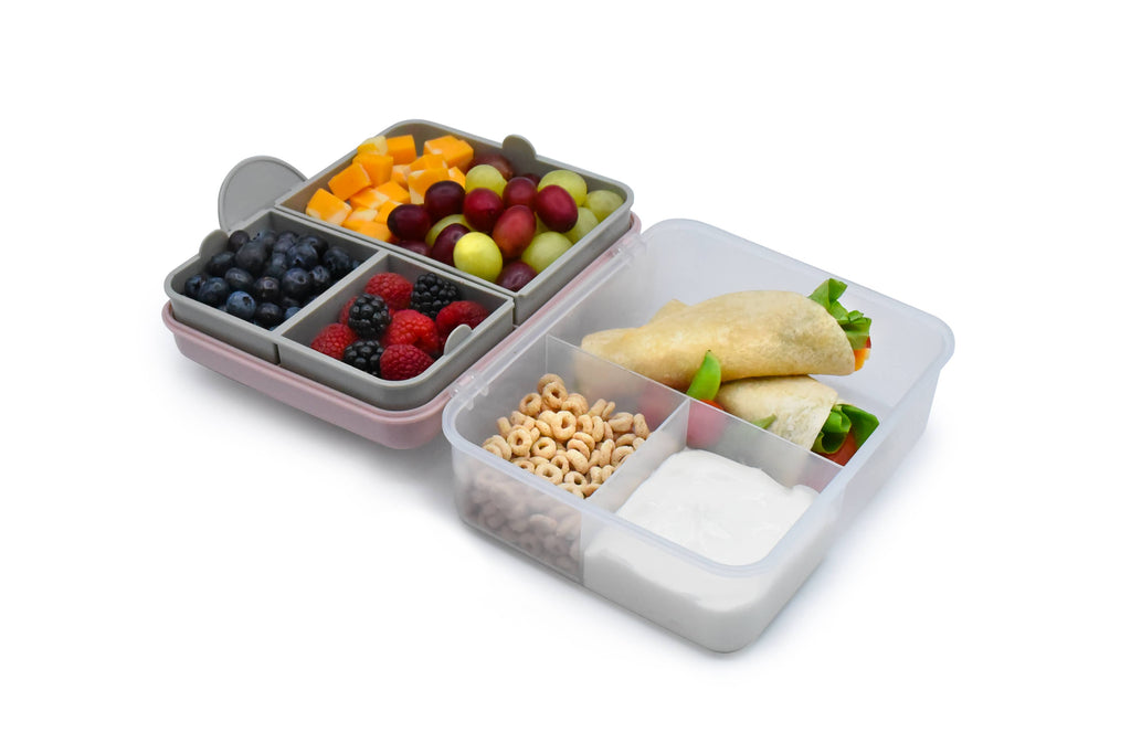 melii 2 Tier Pink Bento Box