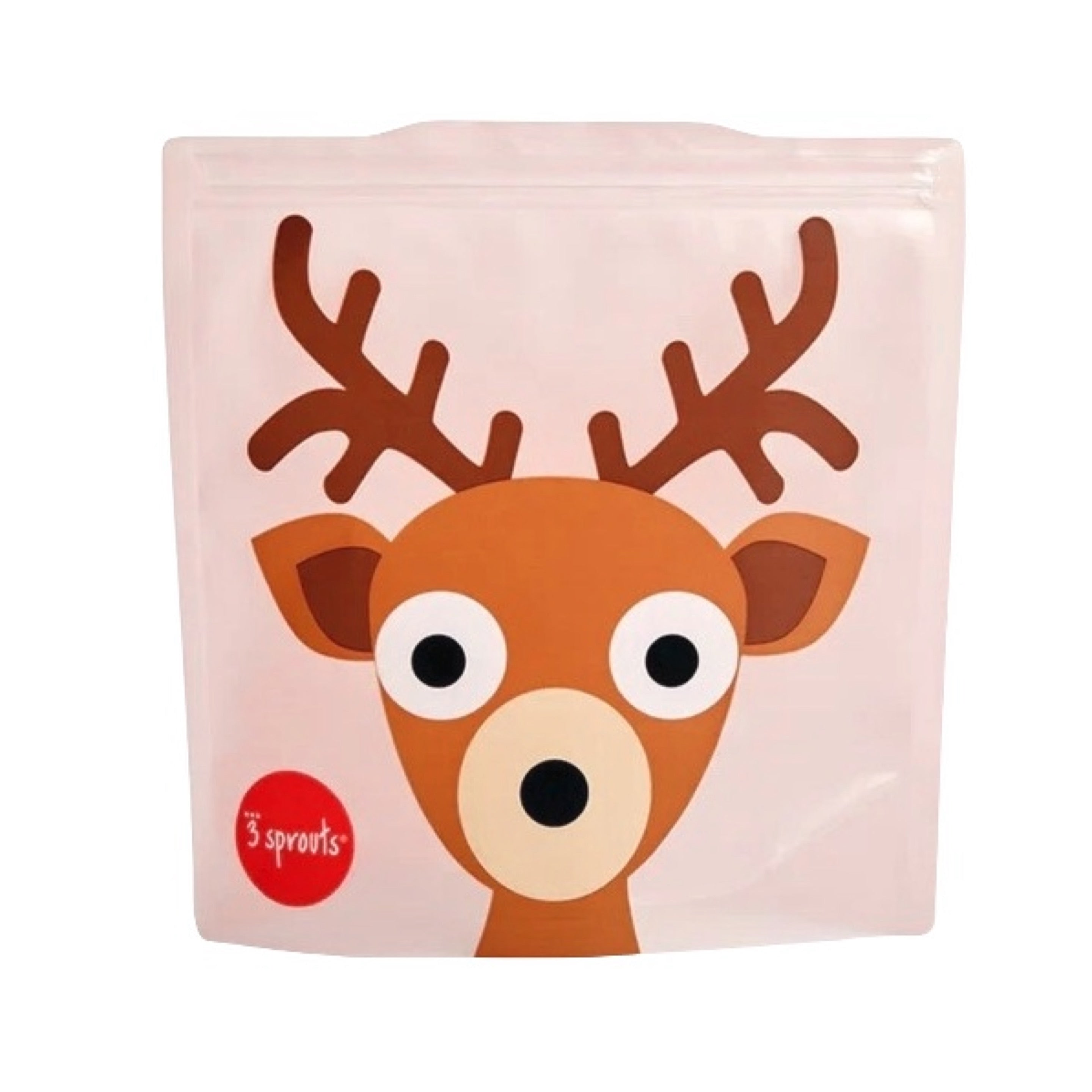 3 Sprouts Deer Sandwich Bag
