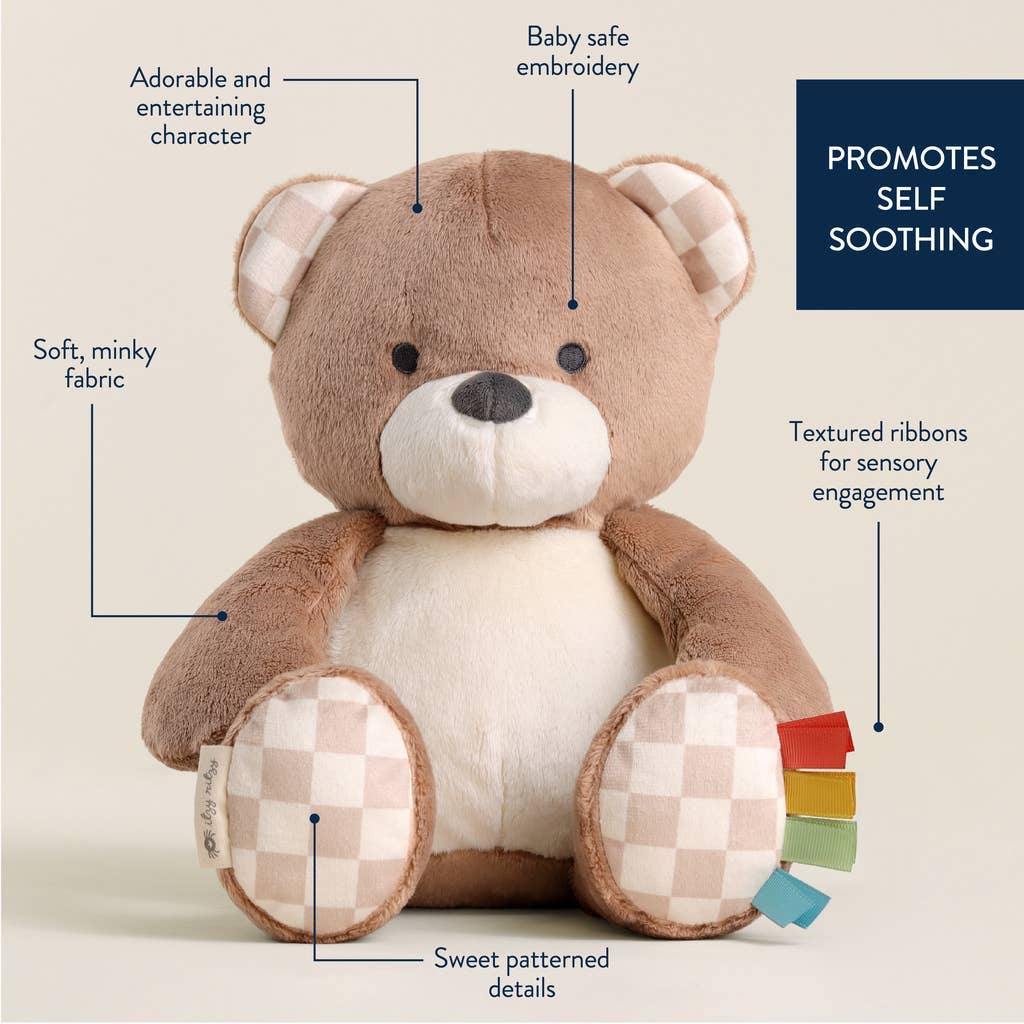 Itzy Ritzy Sweetie Snuggles Highland Cow Plush